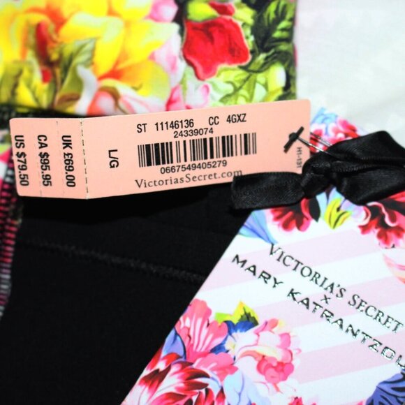 New w/ Tags - Large - Victoria's Secret x Mary Katrantzou Total Knockout Tights - Picture 2 of 8